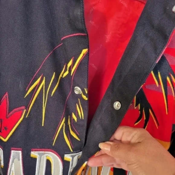 JH Design Leather Canvas Scarface Jacket 6XL - Picture 7 of 15